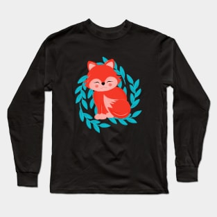 Chibit Fox Long Sleeve T-Shirt